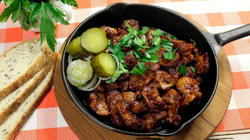 Куриные желудки. Жарим! смотреть онлайн