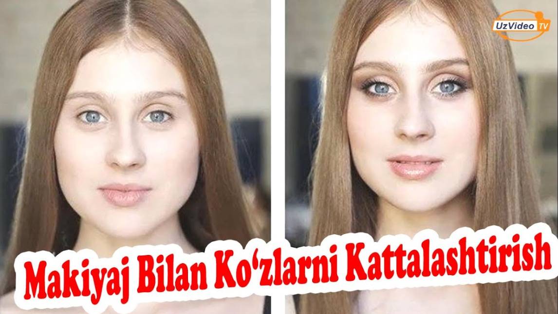 Makiyaj Yordamida Ko‘zlarni Kattalashtirish Bo‘yicha Yo‘riqnoma - Kosmetologlar Maslahati !!!