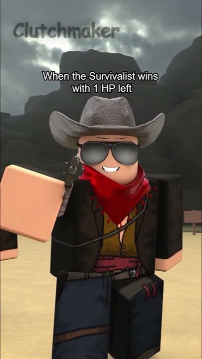 POV: When the Survivalist wins with 1 HP left = 💀 смотреть онлайн