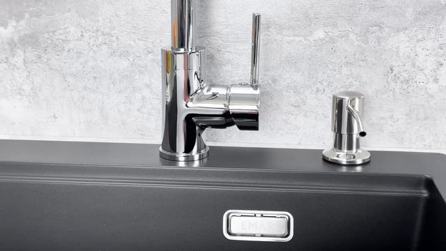 Смеситель для кухни Emar Steel ЕС - 3004