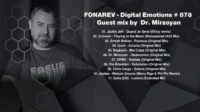 FONAREV - Digital Emotions # 878. Guest Mix By Dr. Mirzoyan