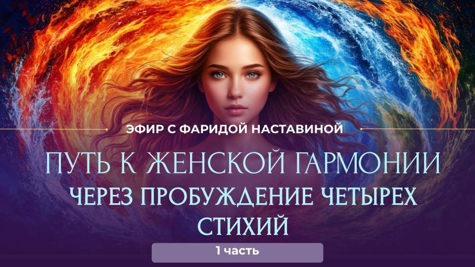 ЭФИР С ФАРИДОЙ НАСТАВИНОЙ 