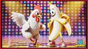 Курица банан