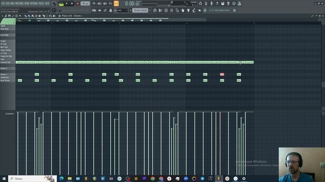 Пример аранжировки в FL Studio