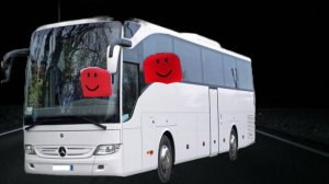 зловещий автобус (было страшно😨😨😨😱😱😱) 1 серия