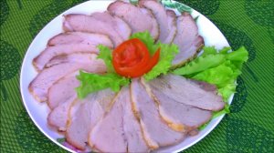 Как приготовить буженину дома.