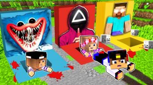 ЯМА КОШКИ МЫШКИ ЖУКИ И ЧЕЛОВЕЧКИ ИЗ ПЛАСТИЛИНА в МАЙНКРАФТ ! ВИДЕО ТРОЛЛИНГ MINECRAFT Евгенбро