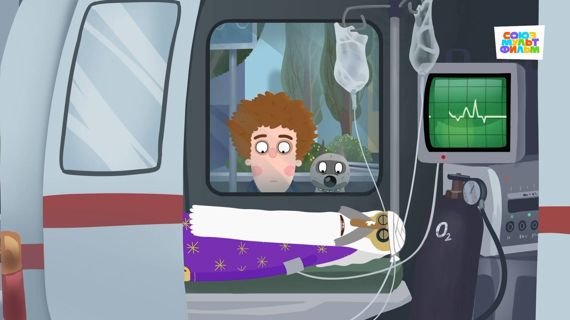 Приключения Пети и Волка – 36 выпуск – Дело о Зомби, о живой и мёртвой воде – Союзмультфильм HD смотреть онлайн