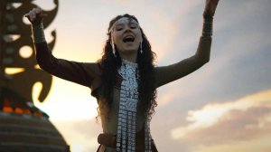 Хомай - Ай Ола (Homay Ay Yola) версия нейросети Башкирская народная ethnic percussion, female elect