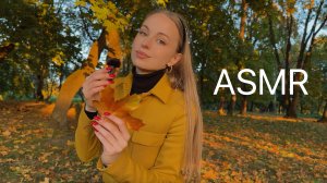 [АСМР] Прогулка По Осеннему ПАРКУ 🍁 ASMR Autumn Park 🍂