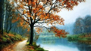 Осенние пейзажи художника Валерия Артамонова