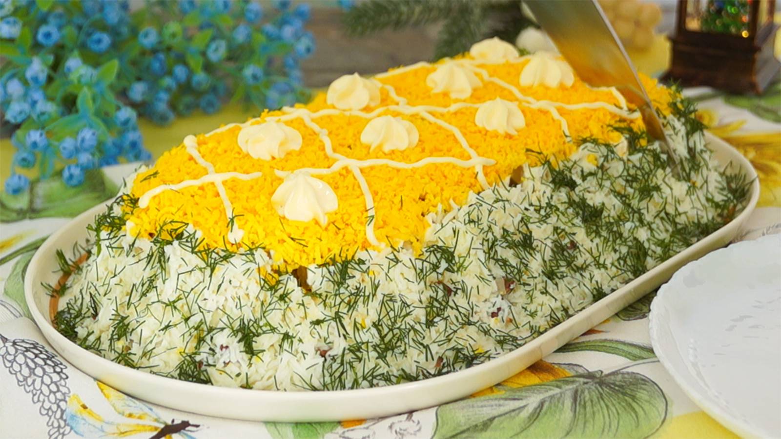 ❄Салат "Мужская гордость" сметают первым на столе. Обалденно вкусный салат на праздничный стол смотреть онлайн