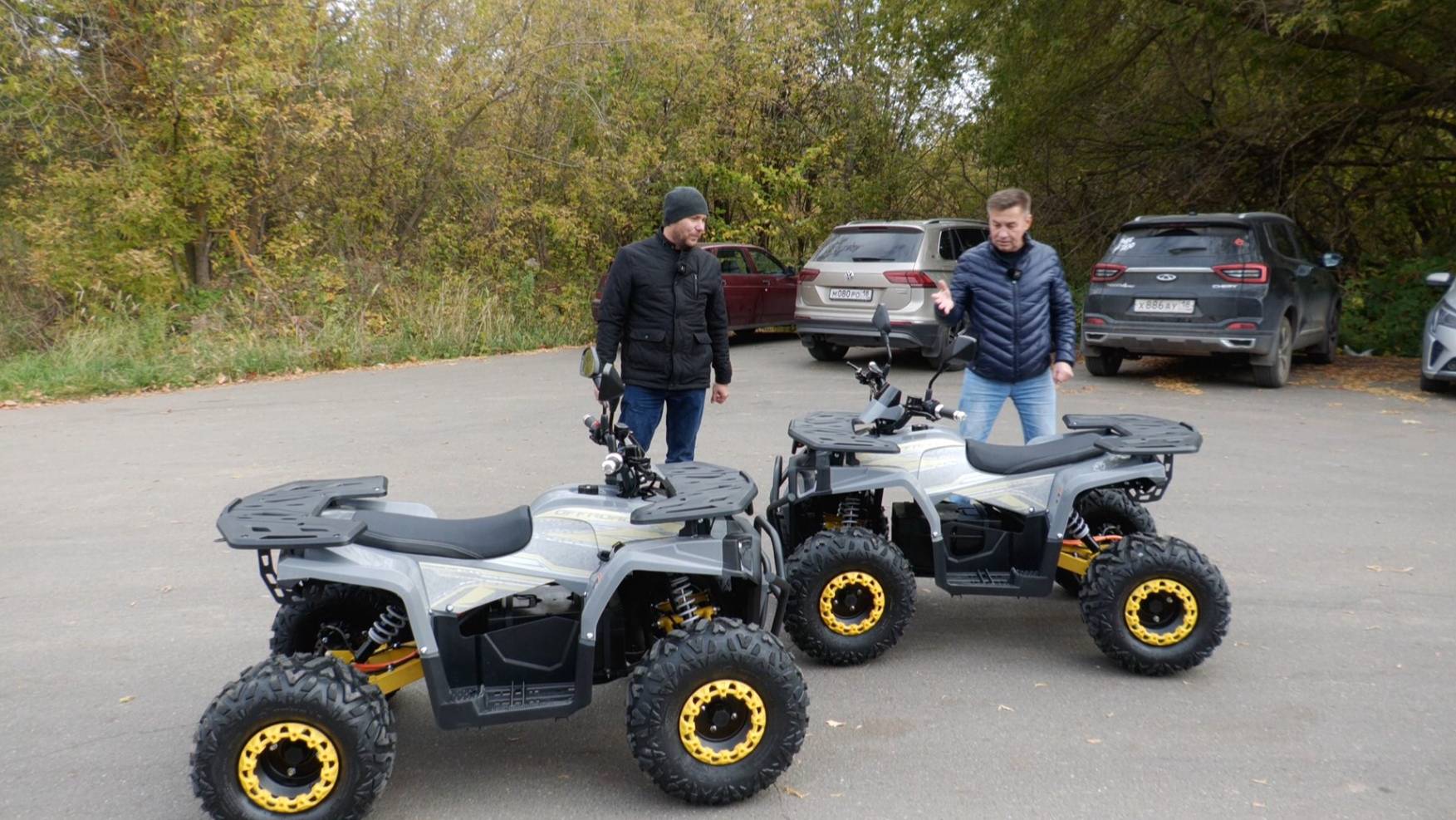 Квадроцикл электрический ORION 1800. Тест-драйв. смотреть онлайн