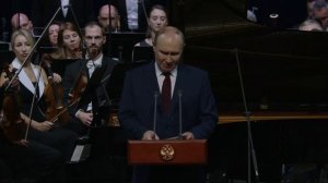 Выступление на концерте по случаю 10-летия центра "Сириус"