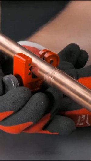 Развальцовка медных трубок.