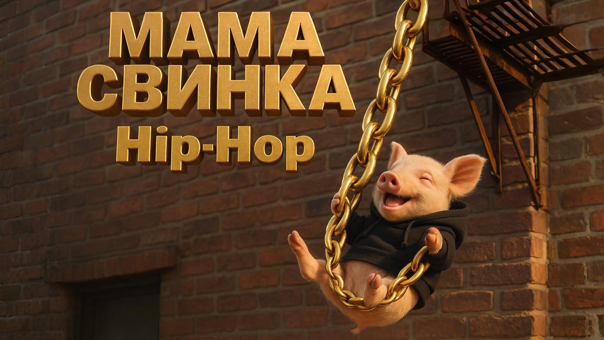 МАМА СВИНКА. Детская песенка hip-hop смотреть онлайн