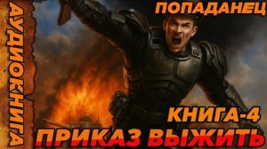 Приказ выжить КНИГА-4 Аудиокнига #аудиокнига #аудиокниги #попаданец #попаданцы