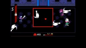deltarune но крис на пути геноцида