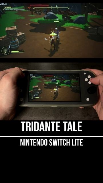 Trident's Tale Nintendo Switch Lite Gameplay смотреть онлайн
