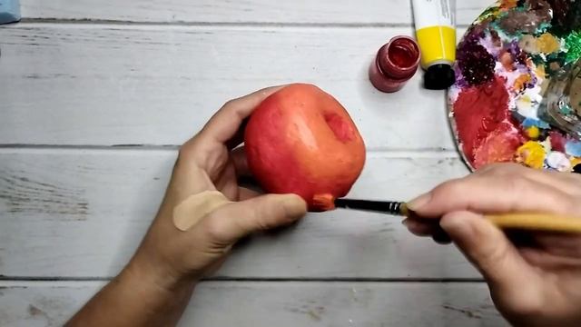 МК Помидор из ваты на ёлочку _ Ватная игрушка _ DIY cotton wool toy _ Tomato.mp4 смотреть онлайн