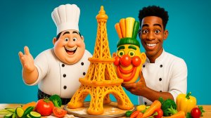 Пекарь Пётр и повар Павел - музыкальная скороговорка мультфильм | Наталия Лансере