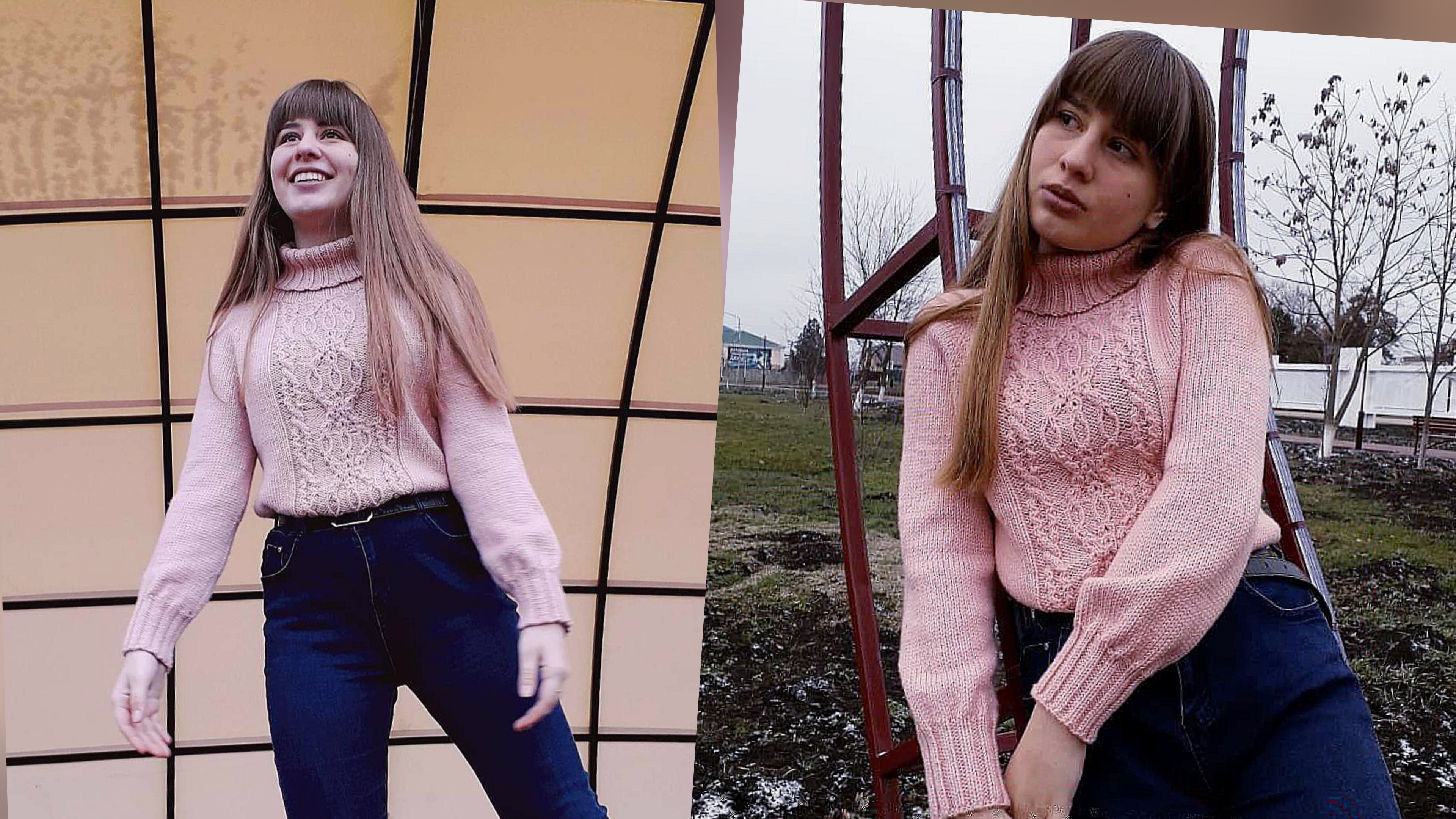 ✨️Свитер с горлом Японским узором ✨️Мастер класс ✨️ смотреть онлайн