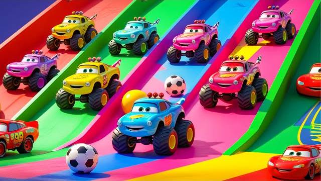 16 Monster Truck против SHARK. Monster Jam Racing смотреть онлайн