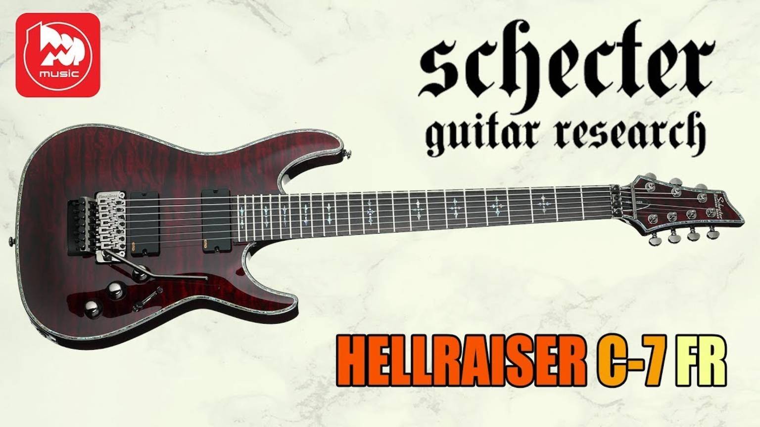 SCHECTER HELLRAISER C-7 FR - электрогитара 7 струн с Floyd Rose и без него смотреть онлайн