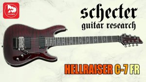 SCHECTER HELLRAISER C-7 FR - электрогитара 7 струн с Floyd Rose и без него