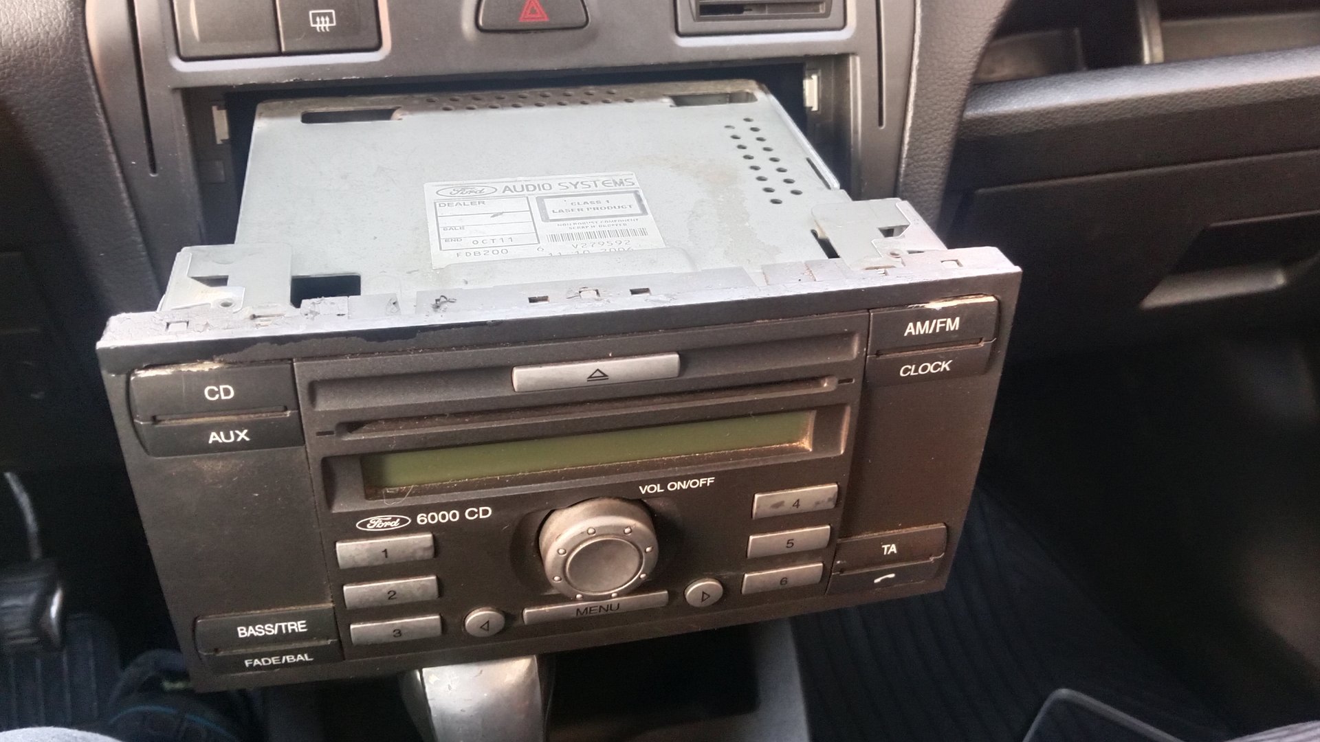 Как снять штатную магнитолу на форд фьюжин. Магнитола Ford 6000CD смотреть онлайн