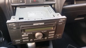 Как снять штатную магнитолу на форд фьюжин. Магнитола Ford 6000CD