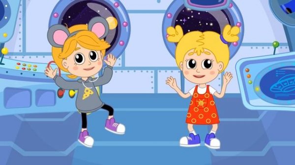 Кукутики и Кробик БоБо | На Ракете на Луну | Песенки мультики для малышей