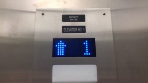 Epic Motor! Dover (mod. by Eletech) Hydraulic Elevator @ Love Library North (East Elev.) Lincoln, NE