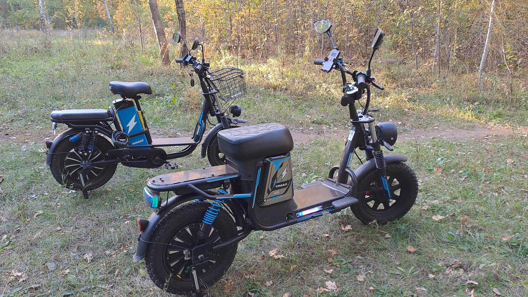 Электровелосипеды MINAKO Titan 2.0 и Monster Pro