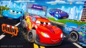 Сумасшедшие автомобили в действии - Невероятный гоночный вызов начинается с безумия на скоростных тр