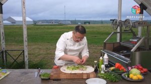 Рыбная шаурма с филе рыбы хоки приготовленная на гриле! Авторский рецепт от шефа Сергея Лигая