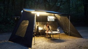 КЕМПИНГ ПОД ПРОЛИВНЫМ ДОЖДЕМ
