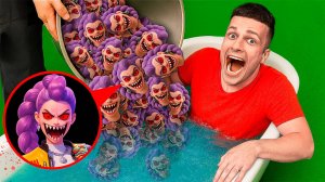 Я кинул в ванну ВСЕ БОМБОЧКИ KPOP DEMON HUNTERS в 3:00 НОЧИ !!