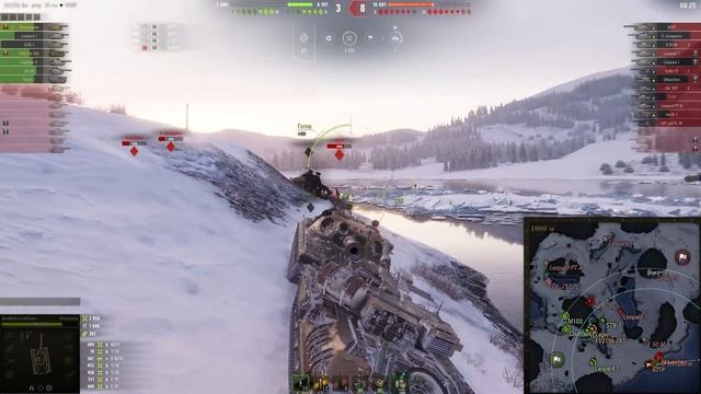 [Fermani wot] Ни шагу назад в мега битве за квадрат J7! Вот на что способен Rinoceronte в бою WOT смотреть онлайн