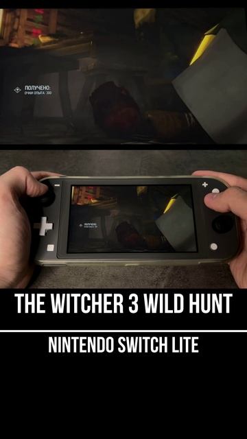 The Witcher 3: Wild Hunt Nintendo Switch Lite Gameplay смотреть онлайн