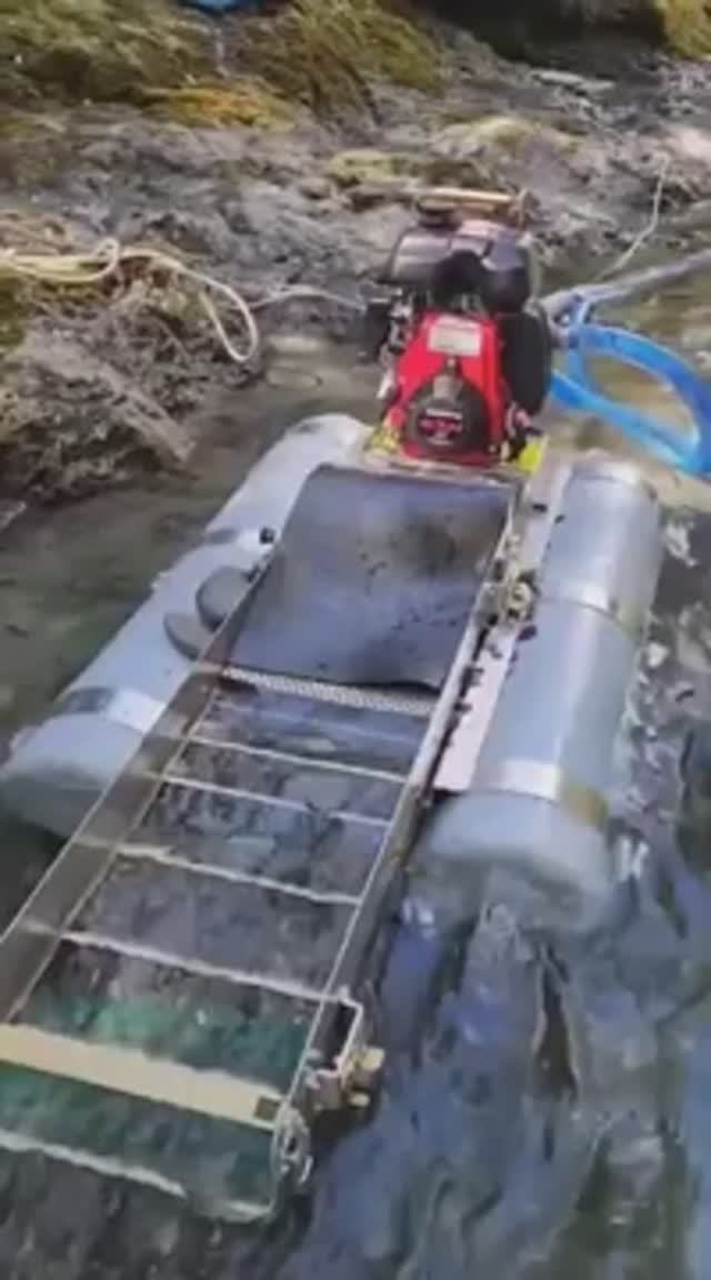 мини драга плавучая