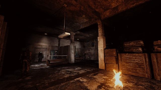 STALKER ambience | Спокойный вечер на базе Наёмников. Мёртвый Город