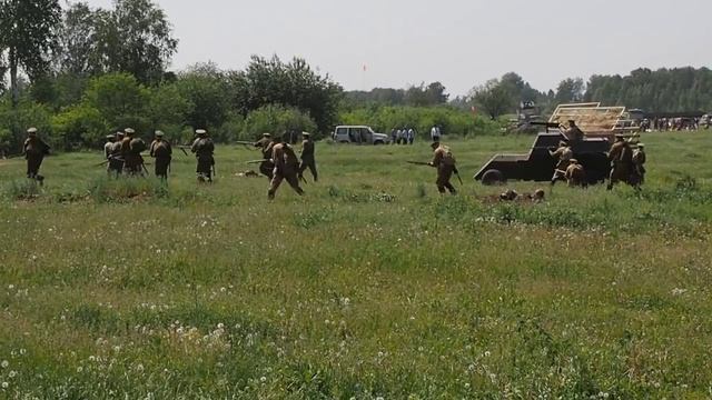 Первая мировая война - реконструкция (Исторический фестиваль "Сибирский огонь" - 2016). смотреть онлайн