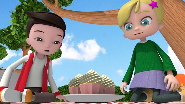 История №5 "Кексы"- Super Minds Starter (2nd ed)- Unit 5 - The cakes. смотреть онлайн