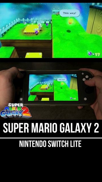 Super Mario Galaxy 2 Nintendo Switch Lite Gameplay смотреть онлайн