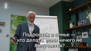Подросток в семье — что делать, если ничего не получается?. Лекторий ВШИП