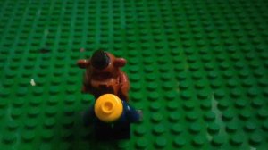 Лего анимация полицейский VS Фредди Фасбер