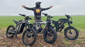 Битва внедорожных электровелосипедов! Coswheel CT20s, Syccyba GT20, Coswheel R19