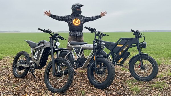 Битва внедорожных электровелосипедов! Coswheel CT20s, Syccyba GT20, Coswheel R19