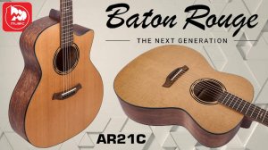 Baton Rouge AR21C - небольшая акустическая гитара